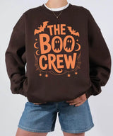 The Boo Crew Comfort Colors® T-Shirt or Crewneck Sweatshirt – Halloween Ghosts Matching Family Shirt - Woven Mama