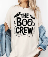 The Boo Crew Comfort Colors® T-Shirt or Crewneck Sweatshirt – Halloween Ghosts Matching Family Shirt - Woven Mama