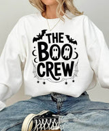 The Boo Crew Comfort Colors® T-Shirt or Crewneck Sweatshirt – Halloween Ghosts Matching Family Shirt - Woven Mama
