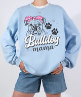 Bulldog Mama Shirt – Cute Dog Mom Comfort Colors® Tee or Sweatshirt