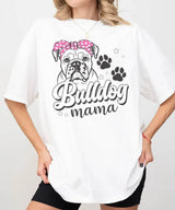 Bulldog Mama Shirt – Cute Dog Mom Comfort Colors® Tee or Sweatshirt - Woven Mama