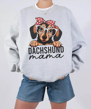 Dachshund Mama Shirt – Cute Dog Mom Comfort Colors® Tee or Sweatshirt - Woven Mama