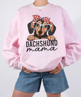 Dachshund Mama Shirt – Cute Dog Mom Comfort Colors® Tee or Sweatshirt