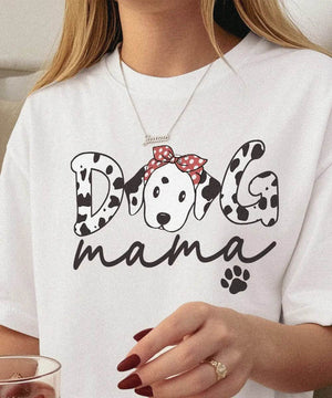Dog Mama Dalmatian Shirt – Cute Dog Mom Comfort Colors® Tee or Sweatshirt - Woven Mama