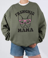 Frenchie Mama Shirt – Cute French Bulldog Dog Mom Comfort Colors® Tee or Sweatshirt
