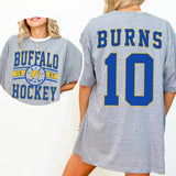 Custom Hockey T-Shirt or Sweatshirt – Personalized Team Name, Year, Player Name & Number - Woven Mama