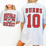 Custom Hockey T-Shirt or Sweatshirt – Personalized Team Name, Year, Player Name & Number - Woven Mama