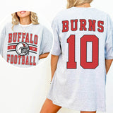 Custom Football T-Shirt or Sweatshirt – Personalized Team Name, Year, Player Name & Number - Woven Mama