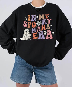 In My Spooky Mama Era Comfort Colors® T-Shirt or Crewneck Sweatshirt - Woven Mama