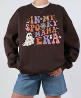 In My Spooky Mama Era Comfort Colors® T-Shirt or Crewneck Sweatshirt - Woven Mama