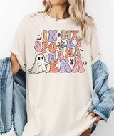 In My Spooky Mama Era Comfort Colors® T-Shirt or Crewneck Sweatshirt - Woven Mama