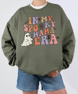In My Spooky Mama Era Comfort Colors® T-Shirt or Crewneck Sweatshirt - Woven Mama
