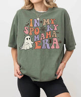 In My Spooky Mama Era Comfort Colors® T-Shirt or Crewneck Sweatshirt - Woven Mama