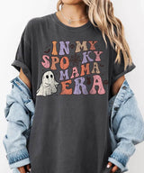 In My Spooky Mama Era Comfort Colors® T-Shirt or Crewneck Sweatshirt - Woven Mama